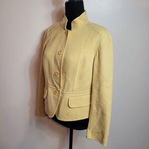 Ellen tracy wool/angora blazer size 10p